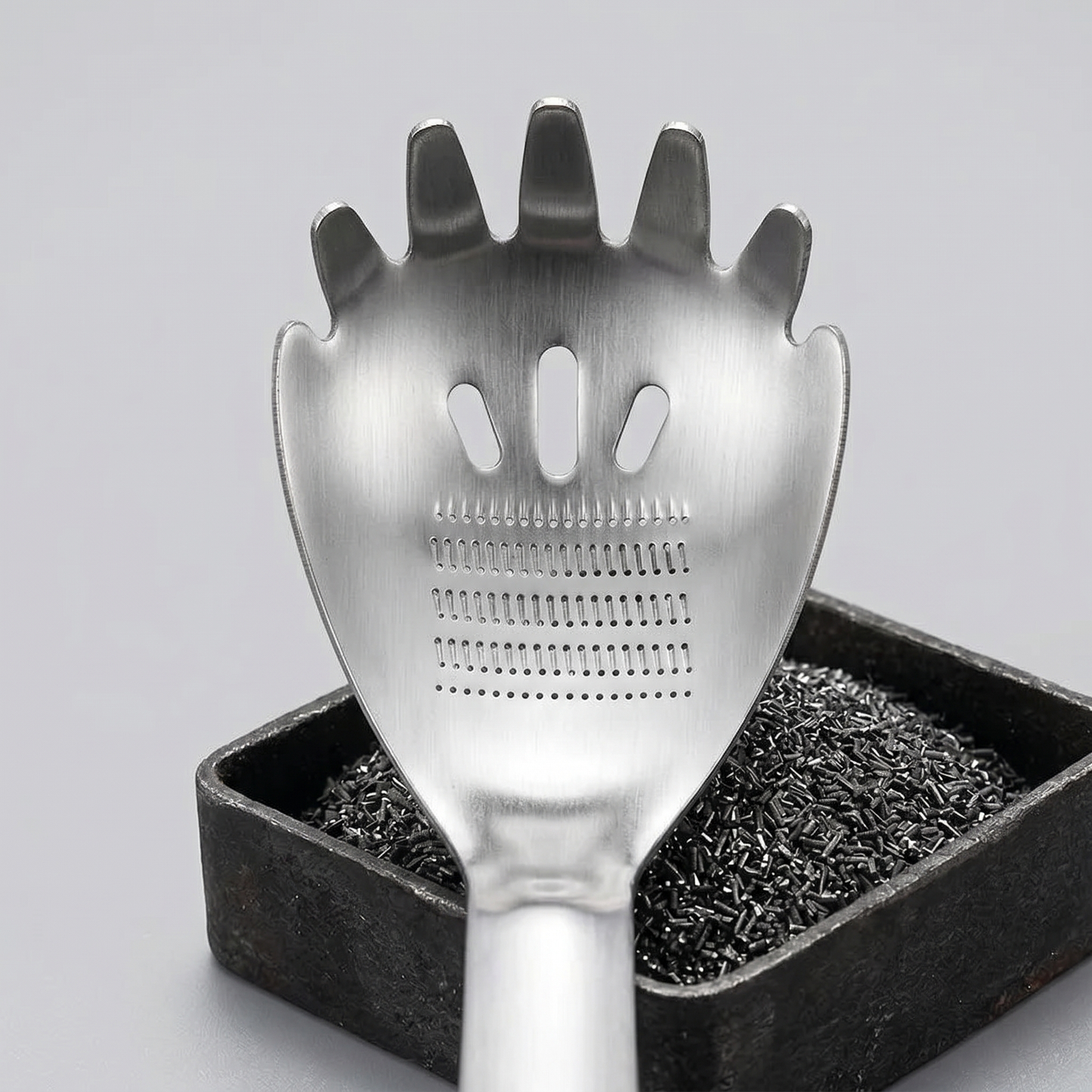 🥄Ultimate Multi-purpose Kitchen Spoon | Pro-Grade 304 Stainless Steel Grater, Masher, Pasta Server & More⭐