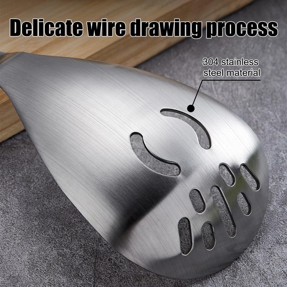 🥄Ultimate Multi-purpose Kitchen Spoon | Pro-Grade 304 Stainless Steel Grater, Masher, Pasta Server & More⭐