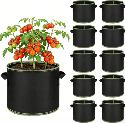 Eeveryvaven 5-Pack 5 Gallon Grow Bags