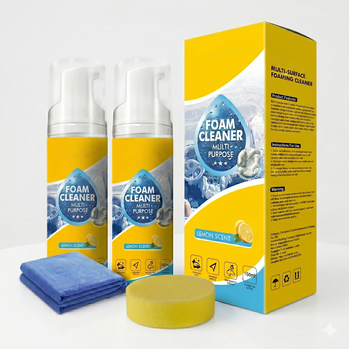 Heavy Duty No-Rinse Foam Cleaner
