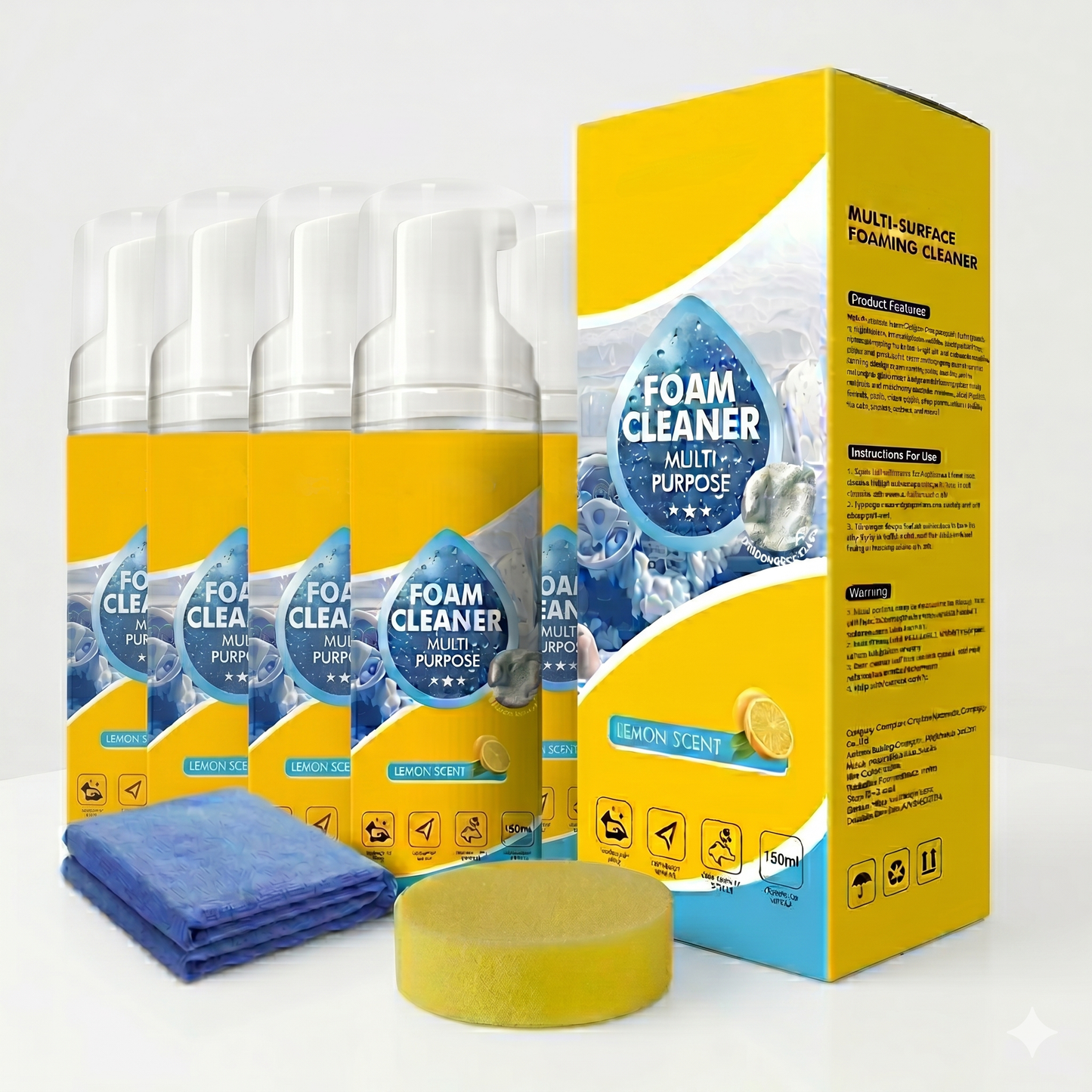 Heavy Duty No-Rinse Foam Cleaner