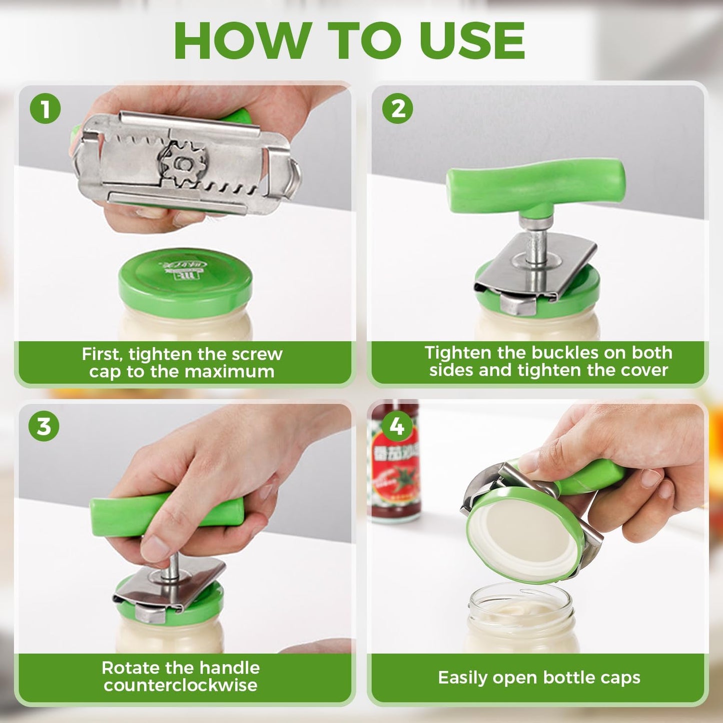 Never Struggle With Tight Jars Again 🫙 — Open Any Lid Effortlessly in Seconds ⚡