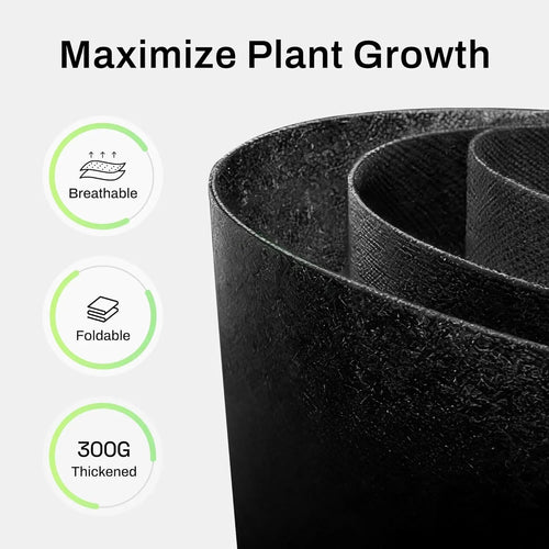 Eeveryvaven 5-Pack 5 Gallon Grow Bags